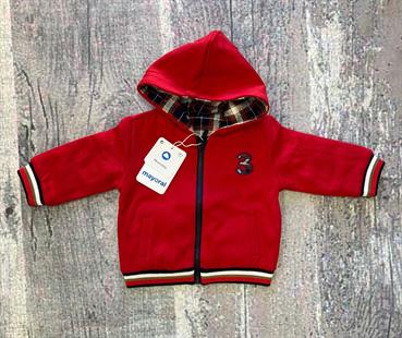 CARDIGAN ZIP MAYORAL 361 NEO ROSSO