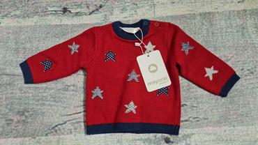 MAGLIA MAYORAL 2371 NEO ROSSO STELLE