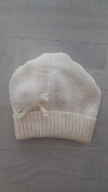 CAPPELLINO CATYA 125558 NEO PANNA MINI PON PON PELLICCIA