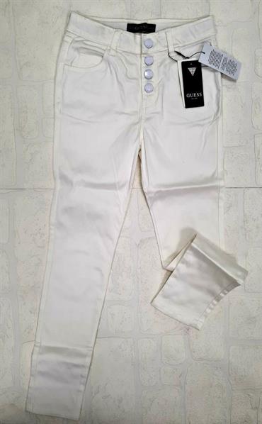 JEANS GUESS J2RBO3WB7XO-G011 JUNIOR BIANCO STRETTO