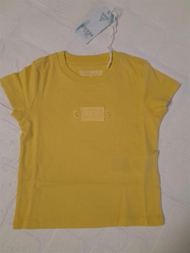 T-SHIRT MC GUESS H2GT04I3Z11-A20E BABY GIALLA