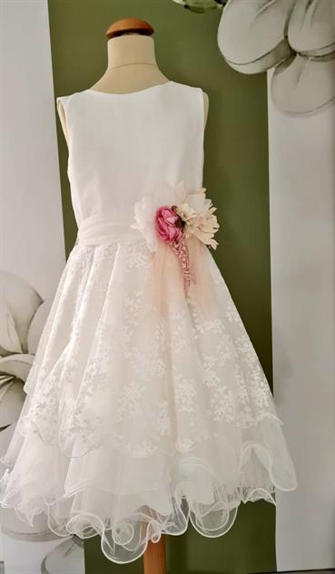 ABITO MIMILU' 414 JUNIOR GONNA PIZZO STRASCICO