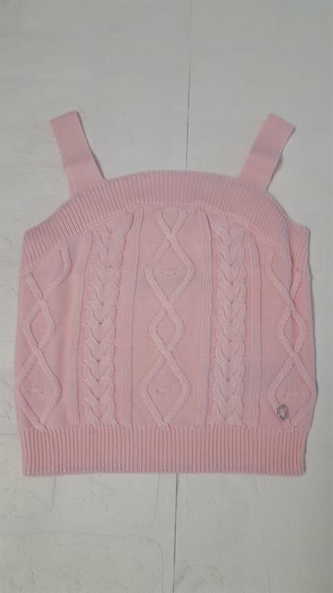 TOP GUESS J2GR01Z2Y41-G6K9 JUNIOR TRECCE FILO ROSA