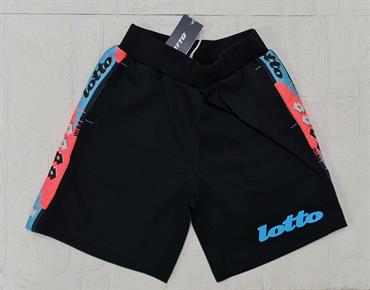 BERMUDA LOTTO LTSS788 BABY/JUNIOR NERO CELESTE ROSA