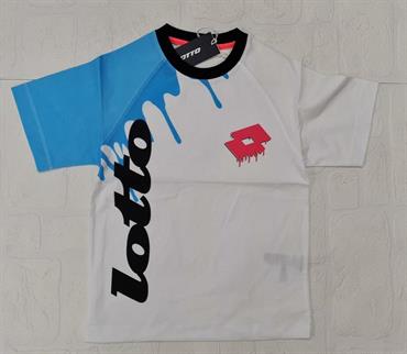 T SHIRT LOTTO LTSS787 BABY/JUNIOR BIANCA OVER