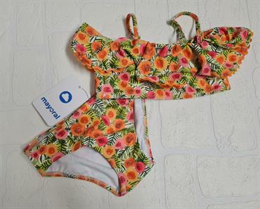 COSTUME MAYORAL 3768 BABY BIKINI VOLANT FIORI