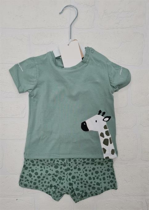COMPLETO MAYORAL 1651BIS NEONATO GIRAFFA VERDE