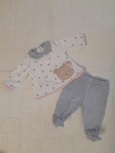 TUTINA MAYORAL 1591 NEONATA SPEZZATA POIS GRIGI