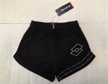 SHORTS IN FELPA LOTTO LGSS094 NERO BABY/JUNIOR