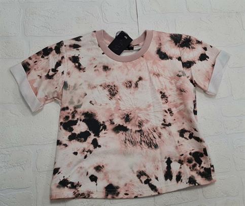 T-SHIRT MC FELPA J'AIME 3395G-TS ROSA/NERO JUNIOR