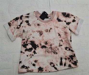 T-SHIRT MC FELPA J'AIME 3395G-TS ROSA/NERO JUNIOR