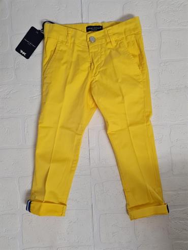 PANTALONE M&F MF1310B GIALLO LUNGO BABY