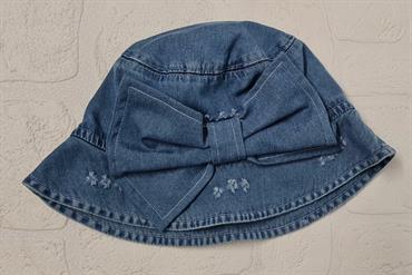 CAPPELLO ALLA PESCATORA UTILI E FUTILI 216049 JEANS FIOCCO