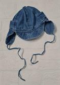 CAPPELLINO UTILI E FUTILI 216044 JEANS VISIERA/PARAORECCHIE