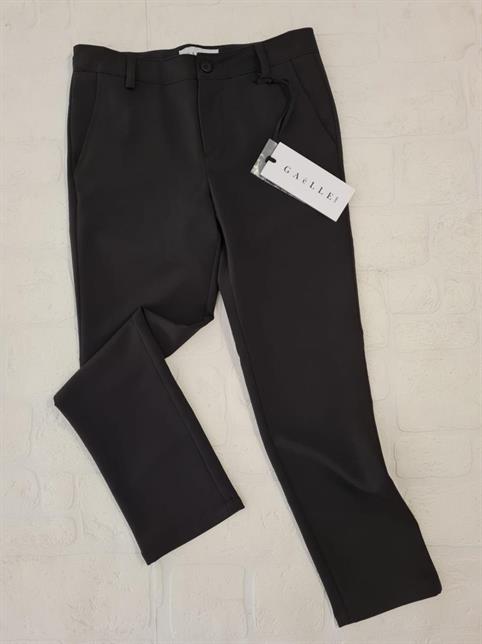 PANTALONE GAELLE 2735P0169 JUNIOR NERO LOGO TASCA