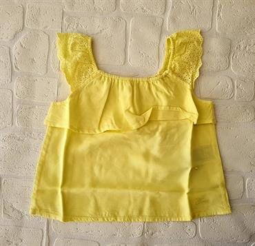 TOP GUESS J2GH03WE8R0-G8D5 JUNIOR GIALLO PIZZO SPALLE