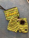 COSTUME BOXER+POCHETTE FAAK FJ22-3914U VERDE SCIMMIETTE NEO