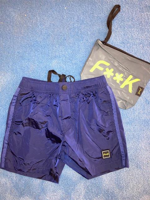 COSTUME BOXER+POCHETTE FAAK FJ22-4005RY BLU ROYAL BABY/JUNIOR