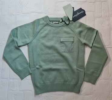MAGLIONCINO GUESS L2YR02Z30W0-G8CC VERDE GARMENT DYED JUNIOR