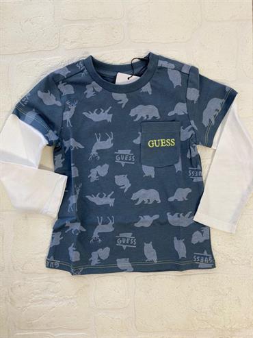 T-SHIRT N2YI24K8HM3-PV50 BLU AVIO BABY