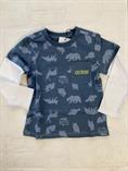 T-SHIRT N2YI24K8HM3-PV50 BLU AVIO BABY
