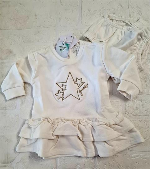 ABITO GUESS A2BK06KAD73-G018 NEONATA PANNA IN FELPA