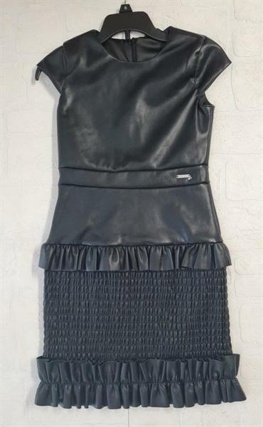 ABITO GUESS J2BK25WE8D0-JBLK JUNIOR NERO ECOPELLE