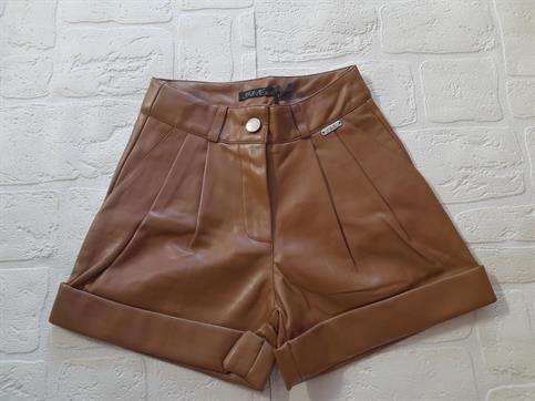 SHORT J'AIME 3742G-SH JUNIOR ECOPELLE CAMMELLO