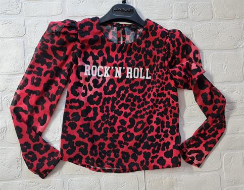 BLUSA J'AIME' 3782G-BL JUNIOR MACULATA ROSSA