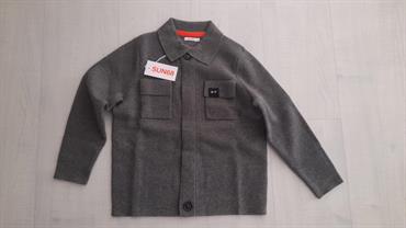 CARDIGAN SUN 68 K42354 JUNIOR GRIGIO TASCHE