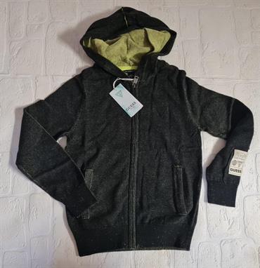 CARDIGAN GUESS L2BR00Z2NN0-JBLK NERO PUNTINATO GIALLO JUNIOR