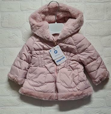 GIUBBINO MAYORAL 2441 NEONATA ROSA REVERSIBILE