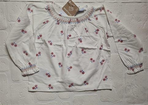 MANICA LUNGA MAYORAL 4028 BABY RICAMI E FIORI