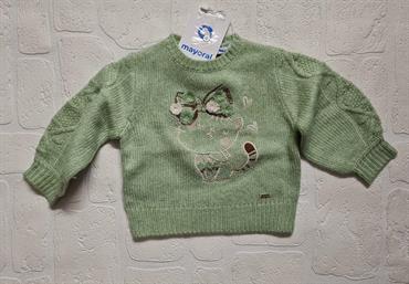 MAGLIA MAYORAL 2313 NEONATA VERDE GATTO