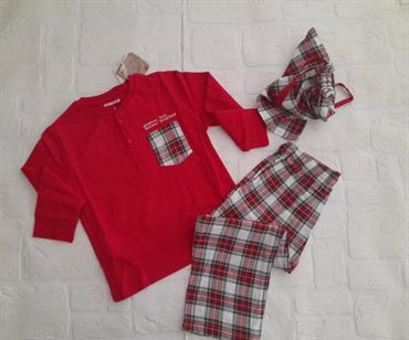 PIGIAMA MAYORAL 4754 BABY NATALIZIO SCOZZESE