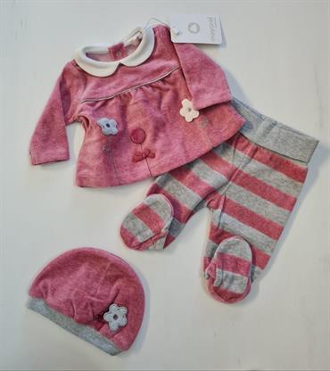 TUTINA MAYORAL 2502 NEONATA SPEZZATO CON CAPPELLO