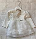 ABITO ALICE PI 1112 AVORIO TULLE ML NEO