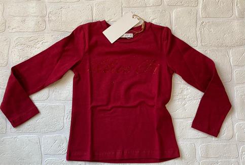 T-SHIRT ML ALICE PI 3600 ROSSO SCURO BABY