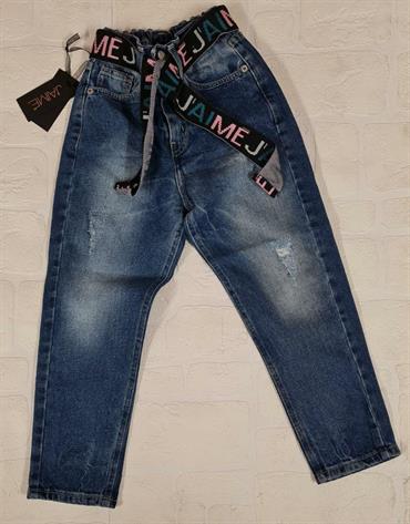 JEANS J'AIME 3837G-JN CON CINTA JUNIOR