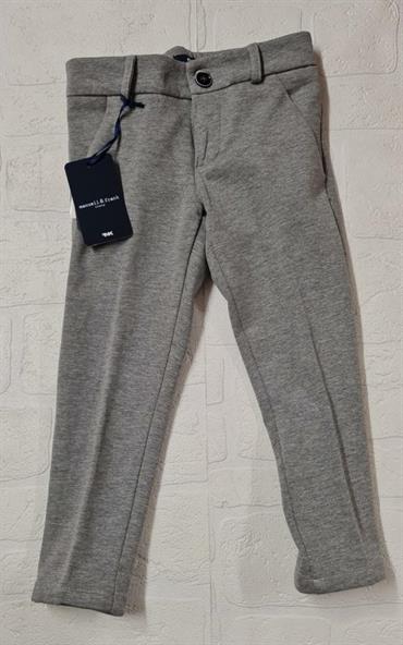 PANTALONE M&F MF1370N GRIGIO FELPATO NEO