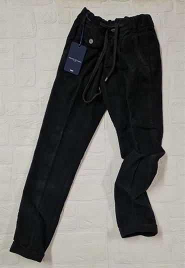 PANTALONE M&F MF1348R VELLUTO NERO JUNIOR