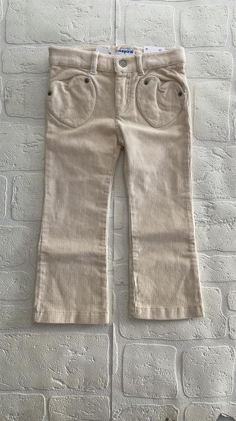 PANTALONE VELLUTO MAYORAL 4505 BEIGE BABY