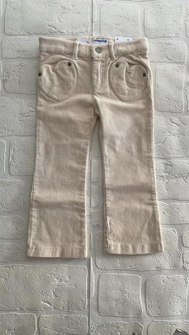 PANTALONE VELLUTO MAYORAL 4505 BEIGE BABY