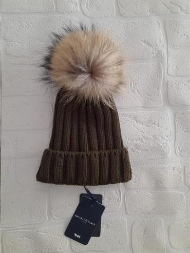 CAPPELLO M&F MFCP13PN VERDE PON PON NEO