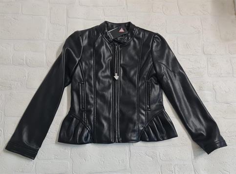 GIUBBINO ECOPELLE GUESS J3RL17WE8D0-JBLK NERO JUNIOR