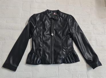 GIUBBINO ECOPELLE GUESS J3RL17WE8D0-JBLK NERO JUNIOR