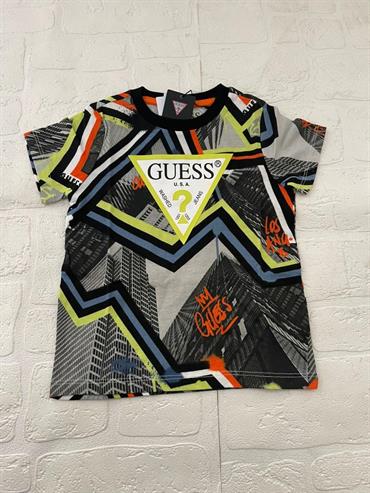 T-SHIRT M/C GUESS N3RI06K8HM3-PV66 FANTASIA NEO