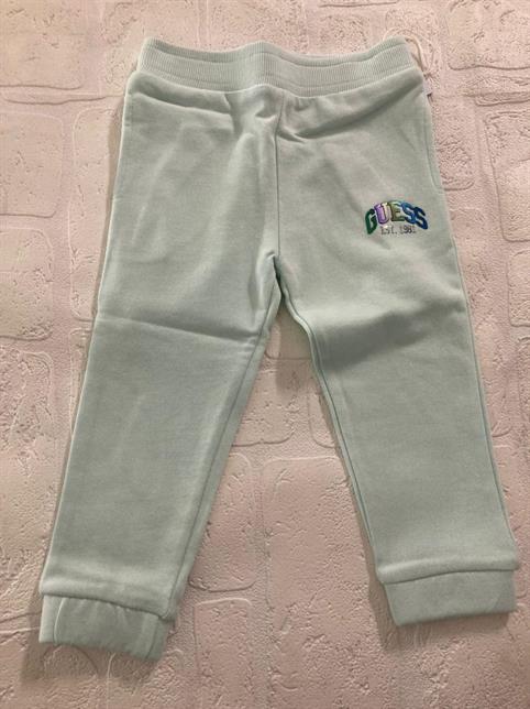 PANTALONE TUTA GUESS K3RQ11KA6R0-G7BQ VERDE ACQUA BABY