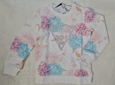 FELPA GUESS K3RQ05KA6V3-PV04 BIANCO FIORI BABY