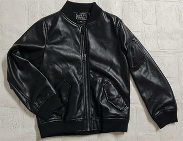 GIUBBINO GUESS N3RL02WE8D0-G7V2 BABY NERO ECOPELLE